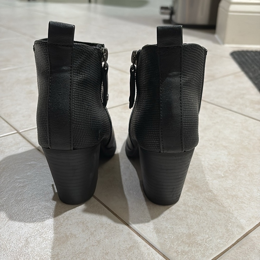 Universal Thread Black Leather Boots - image 5